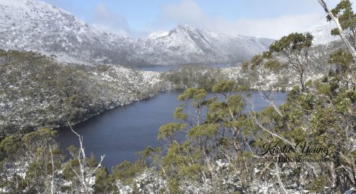 Cradle Mountain and Lake Lilla Under Snow