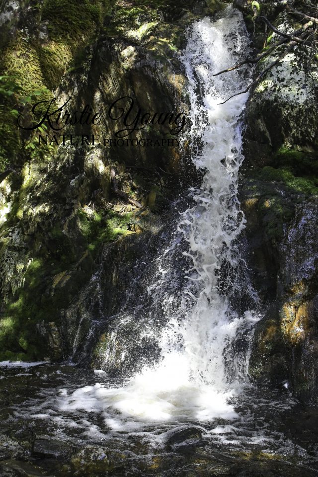 Waterfall Below Crater Lake